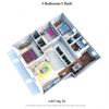 3 Bedrooms 1 Bath